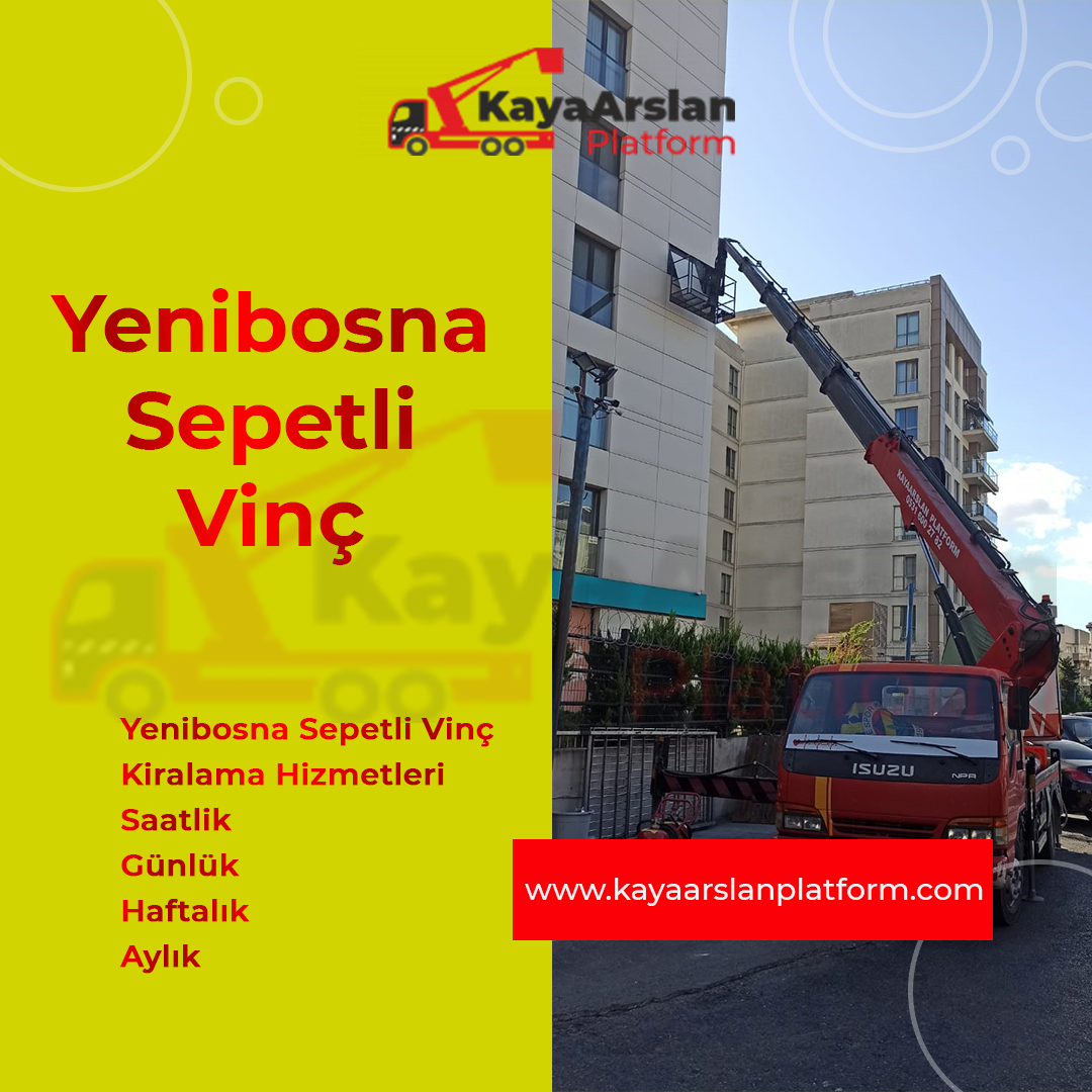 sepetli vinç yenibosna